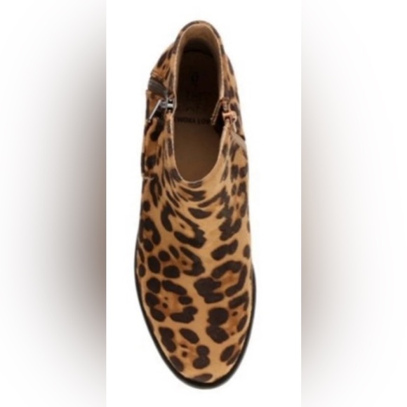 Time Tru Women’s ankle leopard print low heel boot size 10 - Picture 3 of 11